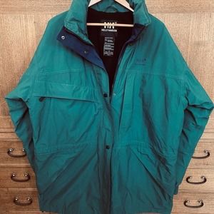 Helly Hansen Men's XL Green Insulated Parka